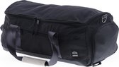 Sealand Dune M Reistas - Handgemaakte Duffelbag van upcycled canvas - Weerbestendig - 55L - Zwart