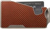 Fantom Wallet - R - 10cc slimwallet - unisex - brown dot embossed leather