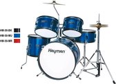 Drumstel Hayman Junior Series HM-50-MU 5-delig Metallic Blauw