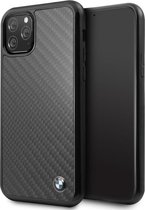 iPhone 11 Pro Backcase hoesje - BMW - Effen Zwart - Carbon