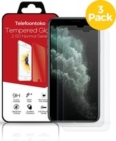 iPhone 11 Pro Max en iPhone XS Max Glazen Screenprotector 3 Stuks | Gehard Beschermglas | Tempered Glass