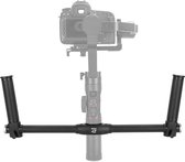 ZHIYUN-verlenging met twee handen voor CRANE PLUS / 2 (zwart)