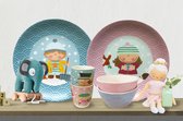 Kinderservies porselein (set van 2)