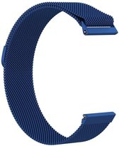 Milanees Bandje Fitbit Versa Blauw