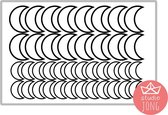 Maantjes muurstickers