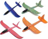 4x Zweefvliegtuigen XL - Vliegtuig speelgoed - Buitenspelen
