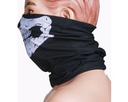 Schedel Multi Use Hoofdbeschermhoed Sjaal Gezichtsmasker Motor Cap