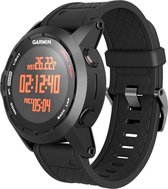 Siliconen bandje - Sportbandje - Garmin Fenix 2 / 26mm - Zwart