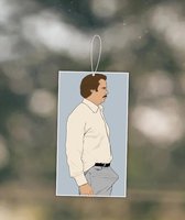COOL&FAMOUS AIRFRESHENER WILL FERREL / ITS IN THE PANTS APPLE