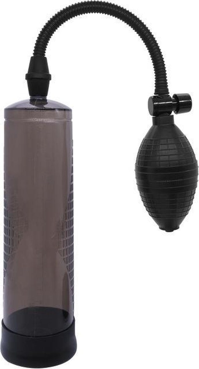 Bossoftoys - Power Pump zwart - Penis Pomp - Penis vergroter - 22 CM - stoere Cadeaubox