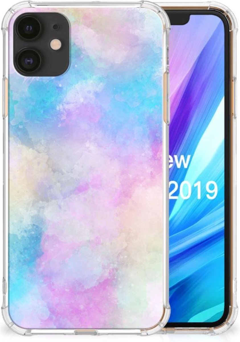 Back Cover Apple iPhone 11 Watercolor Light