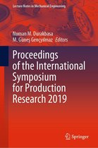 Lecture Notes in Mechanical Engineering - Proceedings of the International Symposium for Production Research 2019