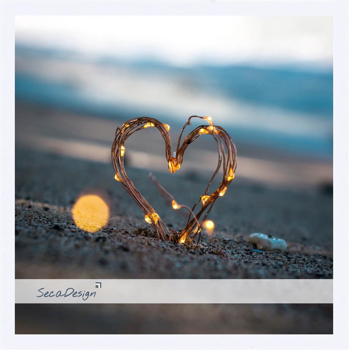 SecaDesign Luca - Fotolijst 30x30 cm fotomaat - Wit