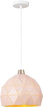 Hanglamp Modern Roze Rond Metaal - Valott Satu