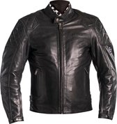 Helstons Scoty Natural Black Leather Motorcycle Jacket L