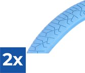 Buitenband Deli Tire Freestyle 20x1.95 / 54-406 - baby blauw - Voordeelverpakking 2 stuks