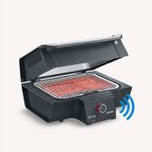 SEVERIN PG 8138 - SEVO SMART CONTROL GT Elektrische barbecue - Grill voor binnen en buiten - 3000 W - 80-500 °C - Direct & Indirecte Zone