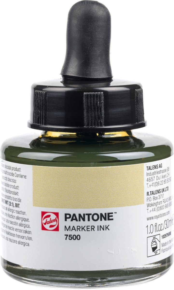 Talens | Pantone marker inkt 30 ml 7500