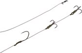 Ultimate Catfish Rig Double Hook # 6/0 Single + 3/0 + 4/0 Treble | Roofvis onderlijn