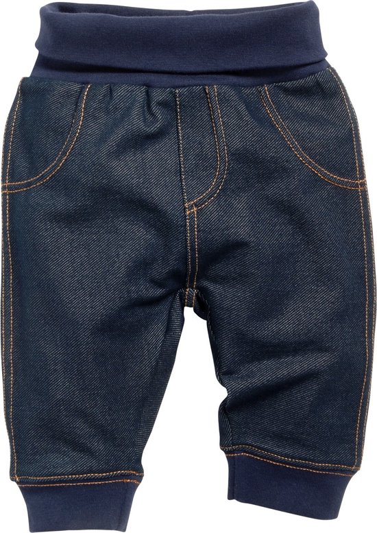 Schnizler Kinder Baby Sweat-Hose Jeans-Optik Blau-62