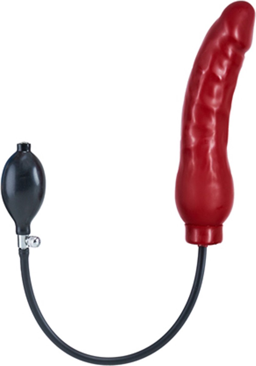Opblaasbare dildo - rood large