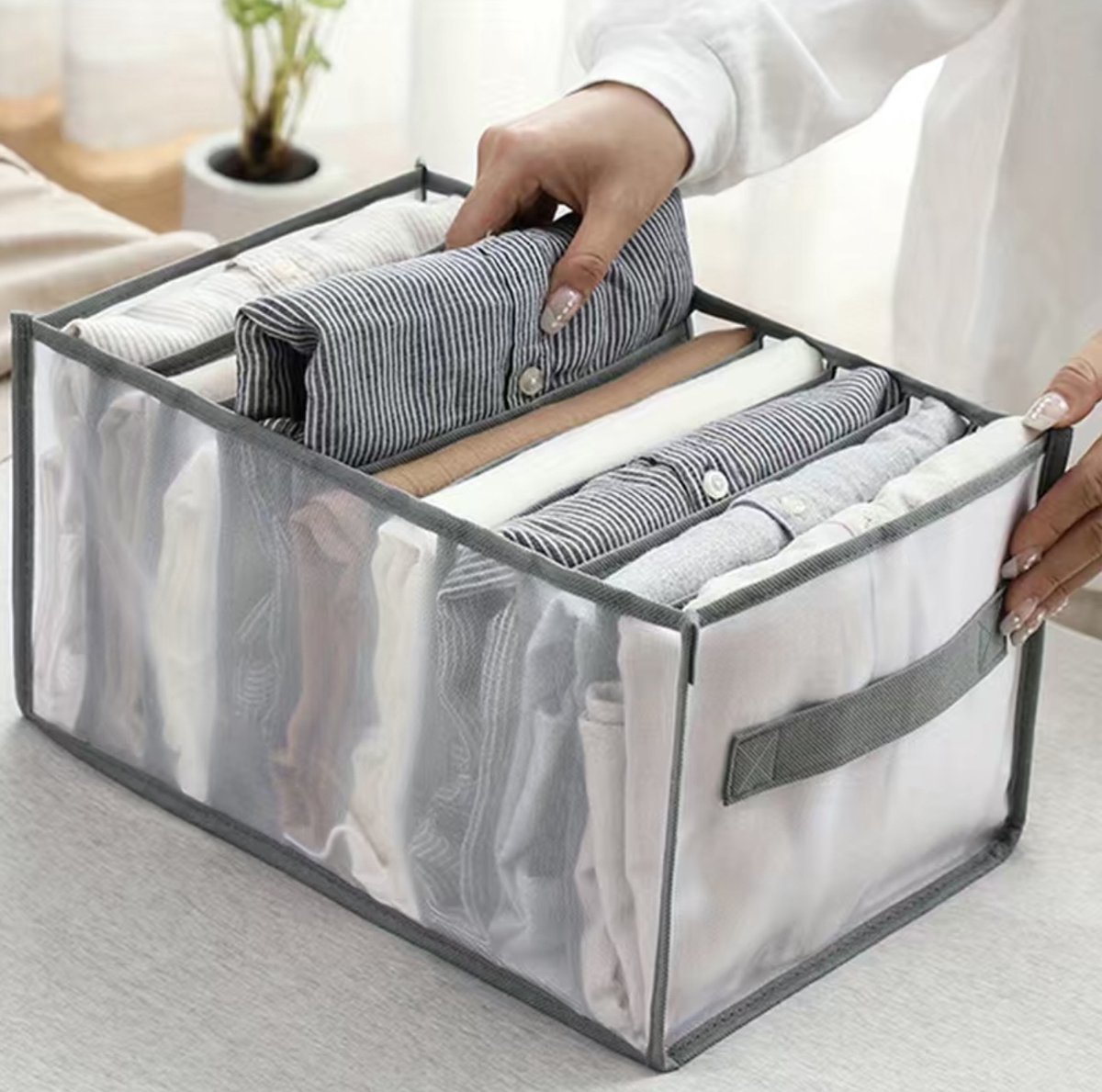 Kleding organizer 7 vaks - kledingkast - opslag