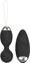 Playbird® - Vibrerend ei - met extra vibrator in afstandsbediening - oplaadbaar - sextoy voor koppels – zwart