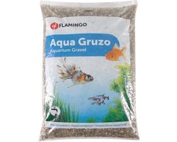 Aquarium – Flamingo Grind Gruzo – aquarium grind – grof grind voor aquarium – bruin – 43x29x7 cm – 10 kg – Europese kwaliteit
