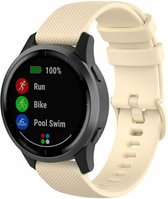 By Qubix Bracelet sport avec motif - Beige - Xiaomi Mi Watch - Xiaomi Watch S1 - S1 Pro - S1 Active - Watch S2