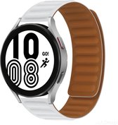By Qubix Siliconen Loop bandje - Wit - Xiaomi Mi Watch - Xiaomi Watch S1 - S1 Pro - S1 Active - Watch S2