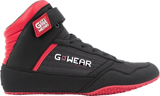 Gorilla Wear Gwear Classic High T-shirts Chaussures de sport - Zwart/ Rouge - 45