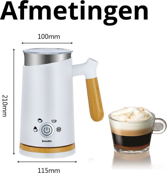 Silvercrest Elektrische melkopschuimer 500W - 300 ml kopen? | | Melkkloppers en -opschuimers
