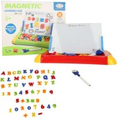 Magneetbord Educatief Speelgoed - Leren van Letters en Cijfers - Rood
