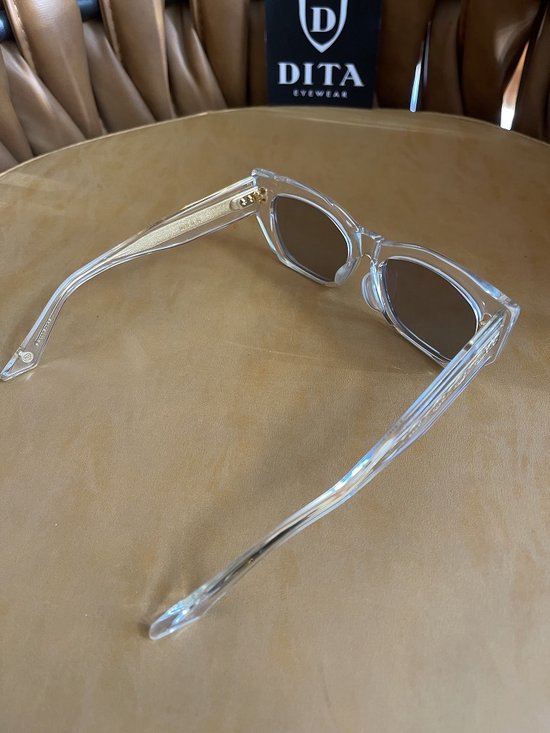 Lunettes de soleil DITA CRISTAL OR | DITA REDEEMER DTS530 CRYSTAL GOLD ÉDITION LIMITÉE taille 54