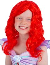 Smiffy's - Costume Ariel la Sirène - Perruque de Sirène Rouge Ariel Enfant - rouge - Halloween - Déguisements
