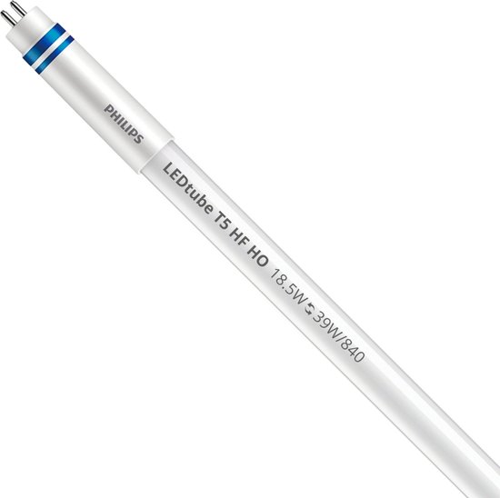 Philips Tube LED T5 MASTER Instantfit (HF) Haut rendement 18,5W 2800lm - 840 Blanc Wit | 85cm - Intensité variable - Remplace 39W