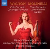 Anna Serova, Haydn Orchestra Of Bolzano And Trento - Walton: Cello Concerto (Arr. For Viola)|Molinelli: Viola Concerto (CD)