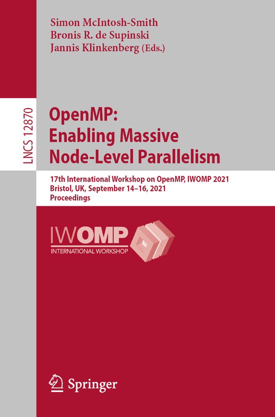 Lecture Notes in Computer Science12870- OpenMP: Enabling Mas ... - cover