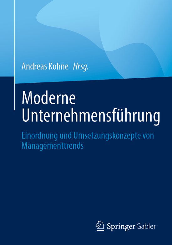 Moderne Unternehmensführung | 9783658432683 | Boeken | bol