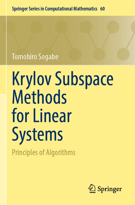 Springer Series in Computational Mathematics60- Krylov Subsp ... - cover