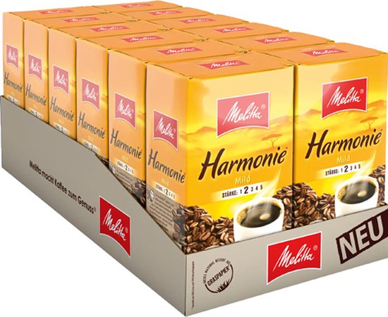 Melitta Harmonie mild Gemalen koffie - 12 x 500 gram