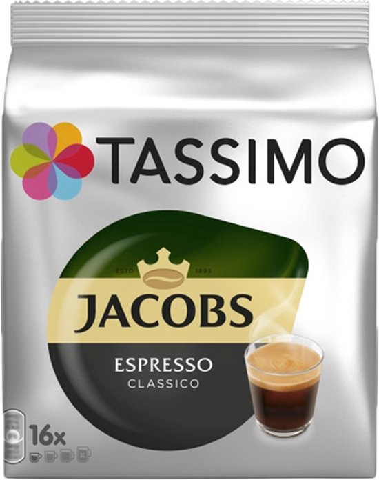 Foto: Tassimo jacobs espresso classico 5x 16 t discs