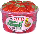 Haribo Aardbeien snoep - 150 stuks - 1350g