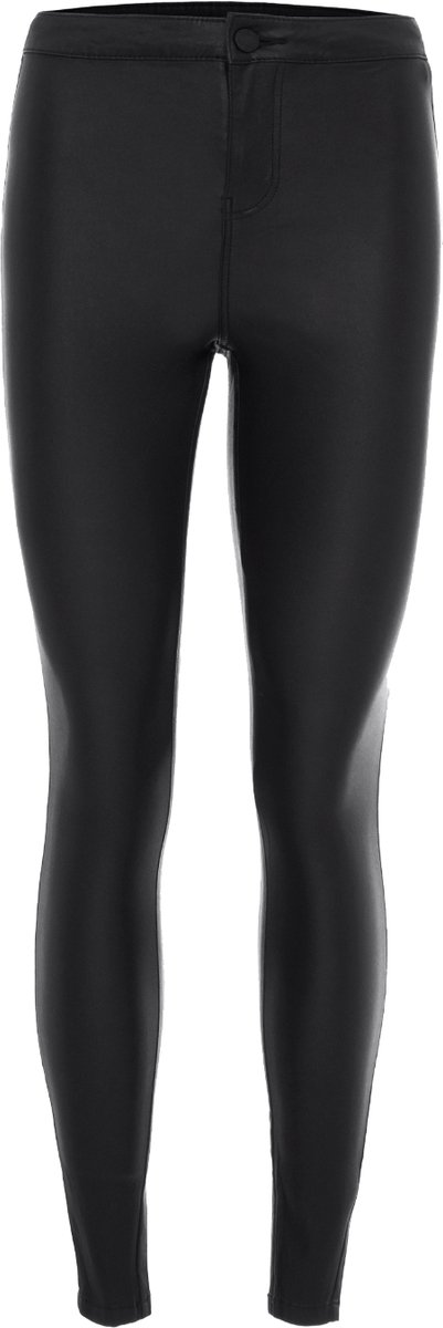 Noisy may Broek Nmella Super Hw Coated Pants Noos 27005427 Black Dames Maat - W25 X L32