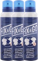 3 x Fix en GO Anti Kreuk Spray - 3 x 185ml