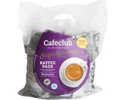 CafÃ©club - Supercreme Koffiepads Ristretto - 100 Pads
