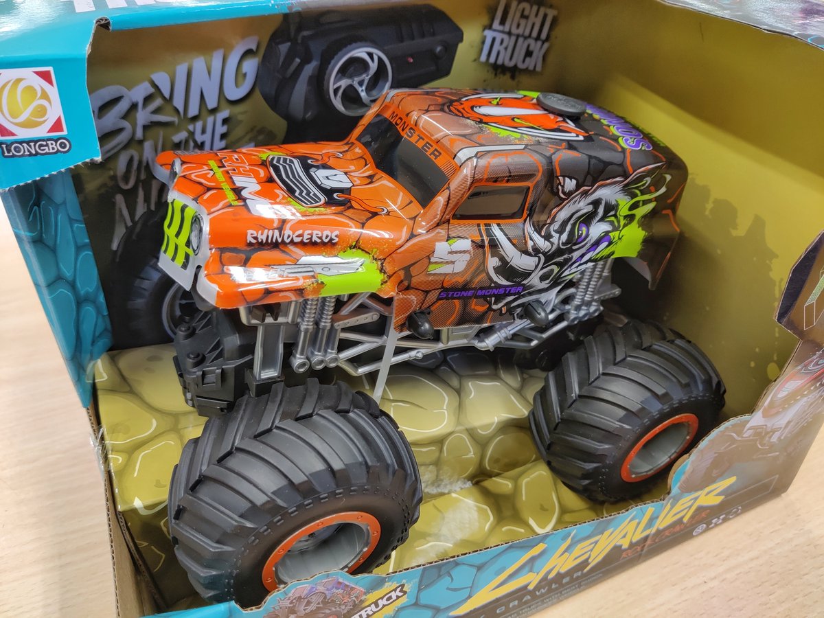 Overige Merken Rc Monstertruck + Licht En Geluid + Rook