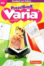 Denksport Varia Nr.9 Puzzelboek Voor Kinderen van 6 t/m 8 Jaar