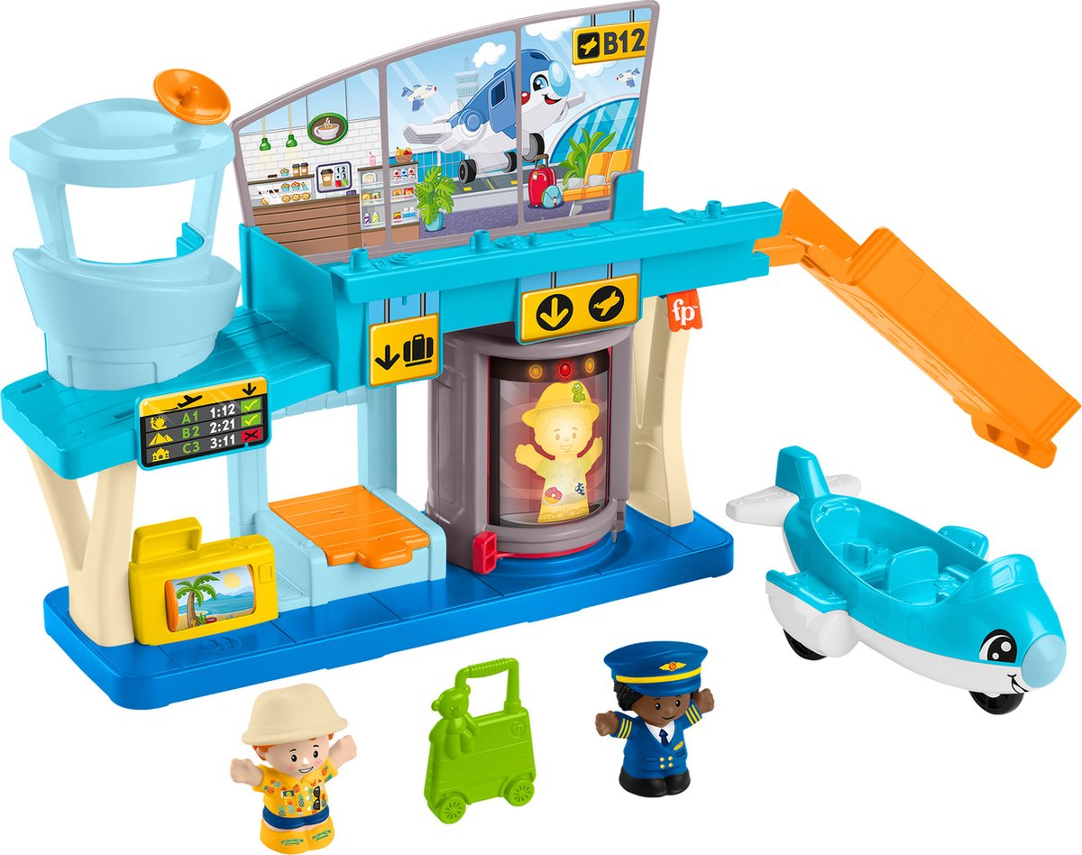Fisher-Price Little People - Dagelijkse Avonturen Vliegveld — afbeelding 2