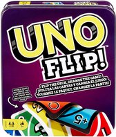 Mattel Games UNO Flip! - Kaartspel - Bewaarblik - Blik